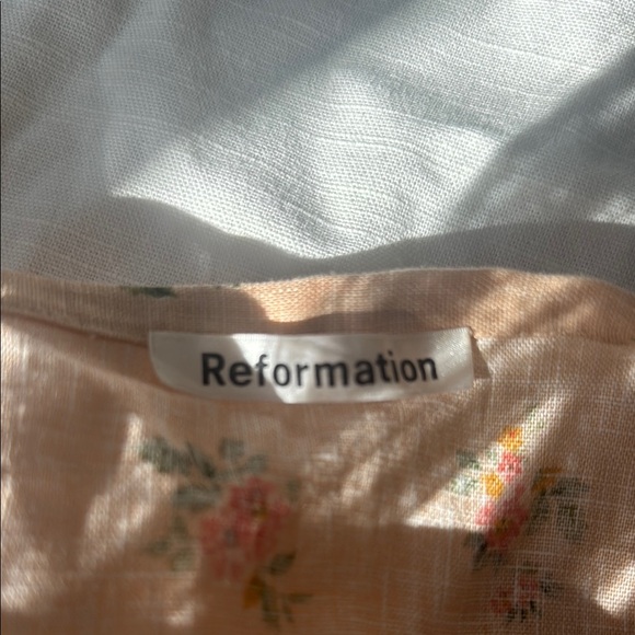 Reformation linen floral set sizer 4 zimmermann style - Picture 8 of 9